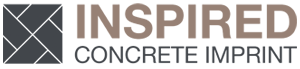 inspried concrete imprint logo